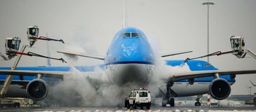 MARWIS used at Schiphol Airport, Amsterdam, Netherlands, to improve airplane de-icing