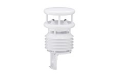 Kompakter All-in-One-Wettersensor WS500 zur Messung von Temperatur, relativer Feuchte, Luftdruck, Windrichtung und Windgeschwindigkeit.
