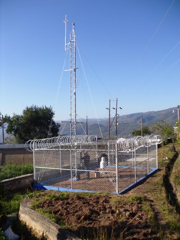 Weather Monitoring network equipped with Lufft wind sensor VENTUS