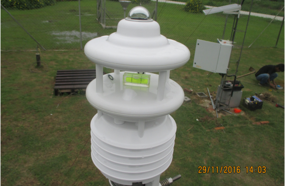Hydro Met Station With Wtb100 And Ws501 In Malaysia