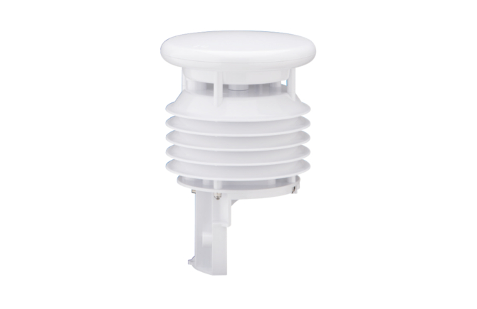 Compact Weather Sensor WS300 with detection of temperature, relative humidity, air pressure